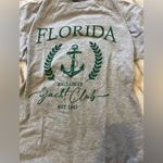 Gray Florida Yacht Club Short Sleeve Tee Photo 1