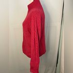 Icelandic designs red Cable Knit Sweater size medium Photo 4