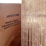 Free People  Royale Cutout Flat Size 39.5 /9 Tan Leather Pointed Toe Boho Western Photo 13