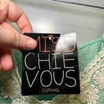 Miss Chievous NWT  Mint Crochet Lace V Neck Sleeveless Tank size Large Photo 2