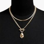 J.Crew Hammered Pendant Necklace Photo 0