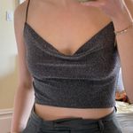 H&M Sparkly Cropped Tank Photo 0