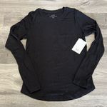 Magaschoni  Micromodal Long Sleeve Black Tshirt size M Photo 0