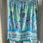 Lilly Pulitzer NWT Adella Strapless Blouson Style Shirred Hip Band Tube Top M Photo 3