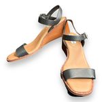 Steve Madden Ares Slingback Wedge Sandal Black Women Size 8 Photo 4