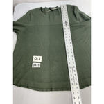 Cable & Gauge Womans  Woman 2X Green Pullover Long Sleeve Crew Neck Sweater Photo 6