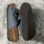 CL by Laundry  Blue Buckle Sandals Photo 5