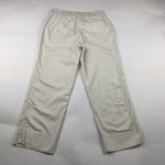 Faherty  Light Tan Poplin Relaxed Leg Ankle Pant M Photo 5