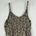 Old Navy Smocked Cami Mini Dress Green Ditsy Floral Cottagecore Boho Size XXL Photo 5