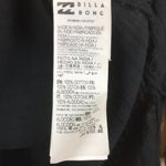 Billabong  Women’s Boho Black Lace-Up Tassel Front Beach Cover-Up Tunic Dress Photo 9