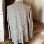 Free People  In the Loop Grey Waterfall Cardigan Small Photo 2