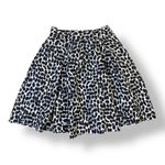 Kate Spade Kate Spade 100% Silk Cheetah Print Pleated Skirt Womens Size 8 Black White Photo 5