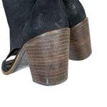 Lucky Brand Keteera Black Leather Open Toe Cut Out Ankle Bootie Boot Size 7 Photo 7