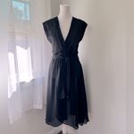 Vintage ‘80s Tracy! Sheer Black Sequined V Photo 1