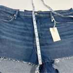 Good American Good '90s Denim Jean Cutoff Shorts Womens SZ 16 Summer Coastal NEW Photo 10