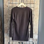 ces astuces astu Womens Sweater Size 1 Brown Long Sleeve V Neck Classic Photo 2