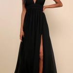 Lulus  Heavenly Hues Maxi Dress Navy Photo 0