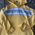 Victoria's Secret VS Pink Yellow sweatshirt Photo 0