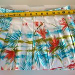 Peck & Peck Red and Blue Pleated Midi Skirt Photo 6