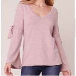 Jack by BB Dakota JACK BB Dakota Knit Sweater, Bell Sleeves, Pink, Size XS Photo 3
