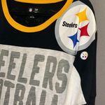 NFL  apparel women’s long sleeve pittsburg Steelers shirt size XL NWT Photo 4