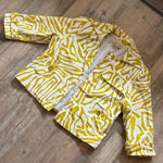 Transitions Stylish Yellow Patterned Jacket size L Size L Photo 0