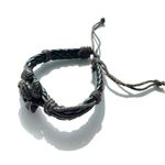 Turtle Bracelet Brown Braided Sliding Knot Closure Photo 2