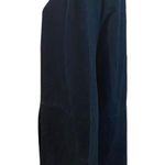 Indigo PureJill Denim Look Size Medium Cotton Blue Ling Sleeve Knee Length Dress Photo 2