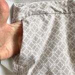 Mario Serrani Shorts Womens 10 Tan White Bermuda Pockets Stretchy Casual Comfort Photo 3