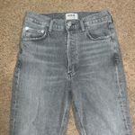 AGOLDE Nico High Rise Slim Jeans Risk Grey Stone Wash 26 Photo 4