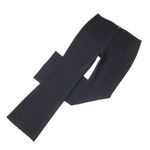 Theory NWT Demitria in Deep Navy Admiral Crepe Side Zip Trouser Pants 10 x 34 ½ Photo 0