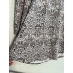 Soma Sleep Shirt Medium Lavender Paisley Peacock Feathers Purple Photo 4