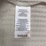 Free People  Oversize Split Back Thermal Top Women S Beige Juicy Boho Cottage NWT Photo 9