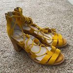 Jeffrey Campbell Jeffery Campbell Linares Mustard Suede Shoes Size 7 Photo 0