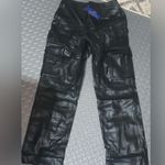 Apt. 9 Cara Santana  NWT FAUX LEATHER CARGO PANTS spring party formal casual nwot Photo 2