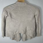 Vince Wool Cashmere Blend Beige Open Drape Front Cardigan Sweater Womens XS Photo 2