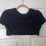 Aerie NWT  smoothiez black cropped bra top Photo 1