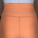 We Wore What  Solid Lace Up Biker in Peach Cobbler Photo 11