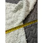 Free People Songbird Nubby Knit V-Neck Sweater Mint Green Sz XS Cotton Boucle Photo 7