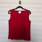 Reformation  Dusk Knit Tank Top Red Size XL Photo 1