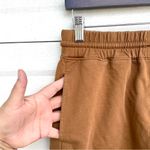 RicherPoorer Womens Shirts Brown Terry Drawstring Sweatshorts Pockets Medium Photo 5