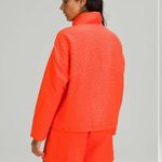 Lululemon  Rippled Full Zip Jacket Autumn Red size 6 euc Photo 1