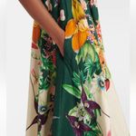 Alemais Aggie linen maxi dress size 8 Green Photo 1