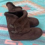 Skechers  Faux Suede Winter Shearling-Lined Boots Size 9 Photo 0