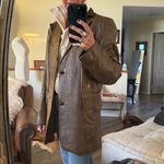 Vintage PIONEER Wear Brown leather Jacket 42L Size undefined Photo 12