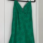 Lulus Green Satin Mini Dress Photo 0