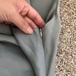 Lulus Sage Green Asymmetrical Midi Dress Photo 4