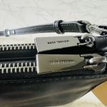 Michael Kors  Black Neon Yellow Leather Double Pouch Crossbody Bag Photo 5