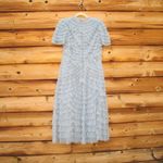 Mac Duggal  8055 High Neck Ruffle Short Sleeve Tiered A Line Dress Photo 10