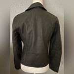 BLANK NYC NWT  Vegan Leather Moto Jacket Size XS Black Photo 4